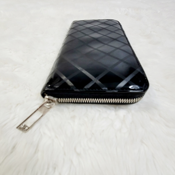 CHANEL Coco Mark  Enamel Black Long Wallet - Picture 5 of 13